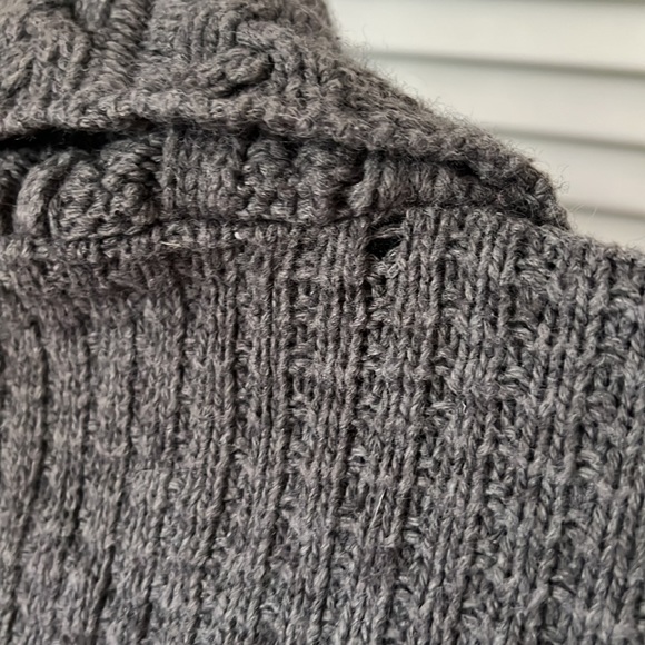 Hollister Surf Co. Early Y2K Gray Shrug Sweater - Medium - Picture 9 of 9